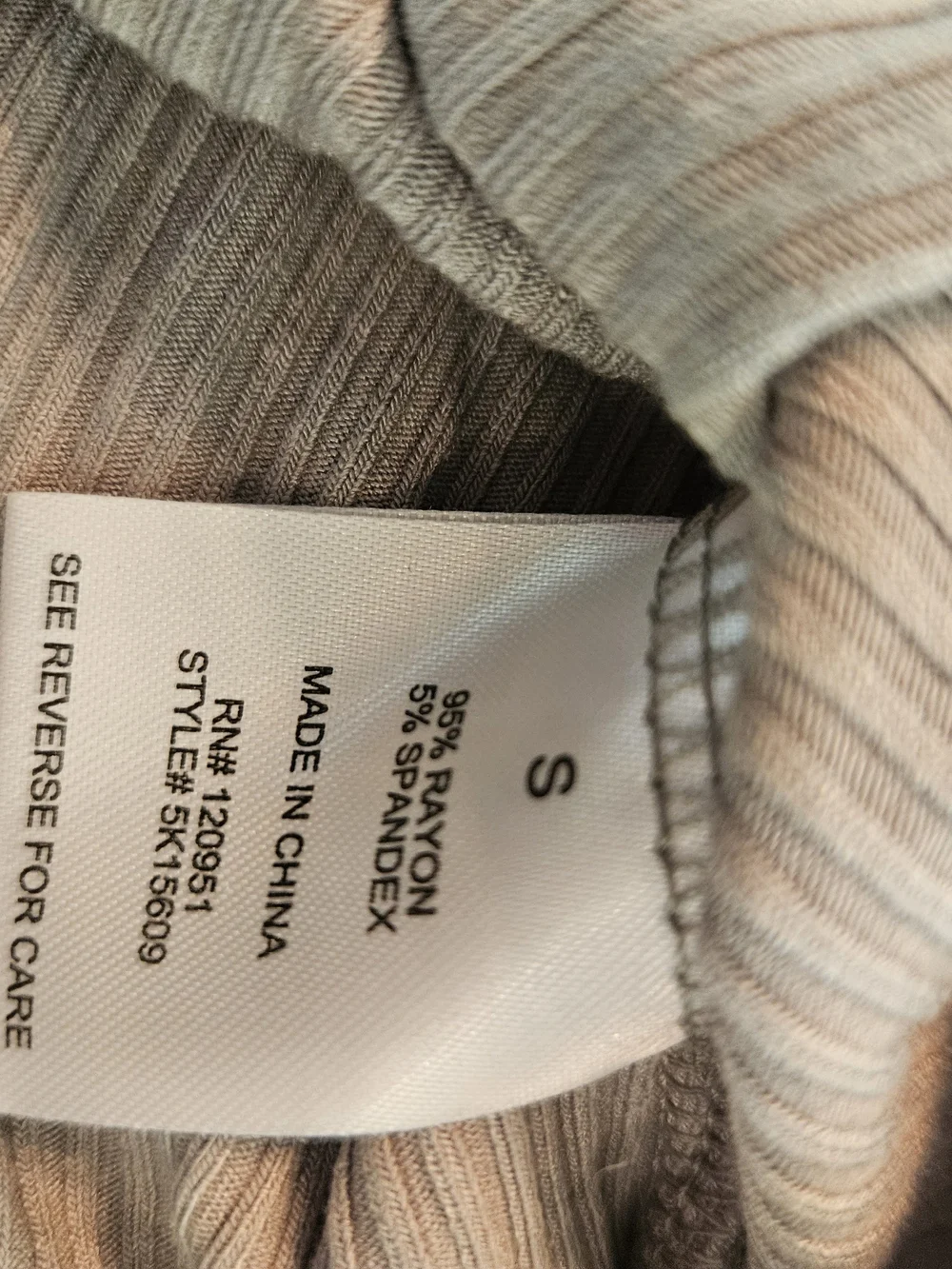 Pink Rose Ribbed Button-Front Tank Top Sage Green - Picture 4 of 9